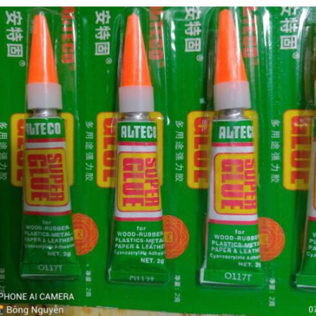 Dây 12 Lọ Keo Đa Năng Dán Đồ Siêu Chắc