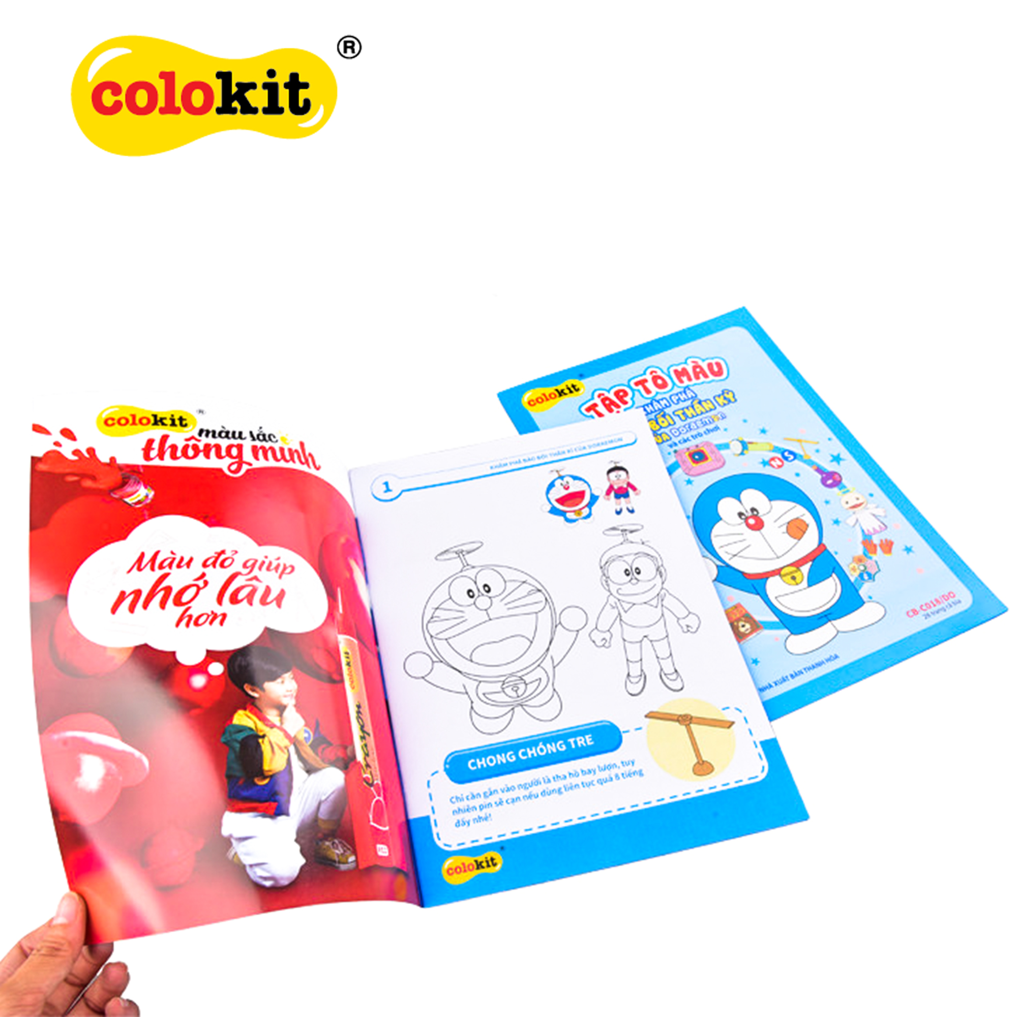 Tập tô màu Colokit CB-C018/DO