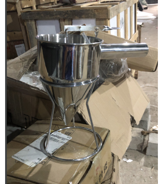 Phễu rót bột làm bánh inox cao cấp