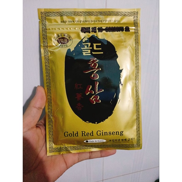 [gói 20 miếng] Cao dán hồng sâm Gold red ginseng Hàn Quốc