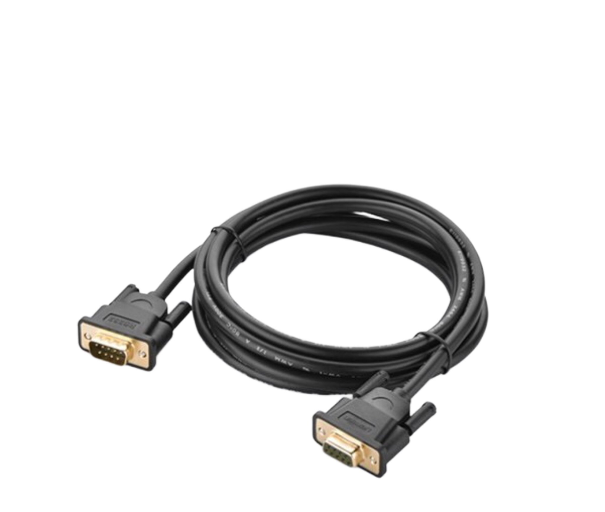 Cáp cổng Com Rs232 9 chân dương sang Com 9 chân âm (9M/9F) dài 2m Ugreen 20146