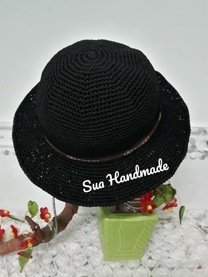 Nón handmade chất liệu sợi dệt Việt Nam
