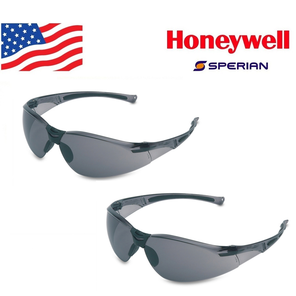 Set of 2 PCs Labor Honeywell A800 high-end fashion styling gray coated silver Anti glare, anti-dust, anti-UV 99.9% eye protection optimal, labor-genuine goods safemall flagship store