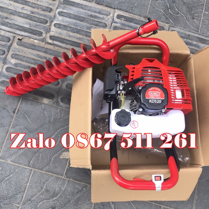 Máy Khoan Đất trồng cây SUMO 520 - Máy khoan lỗ khoan hố trồng cây công nghệ Nhật Bản