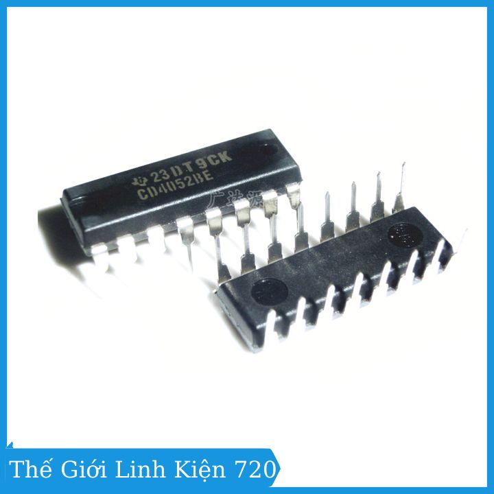 IC CD4052 DIP16/SOP16 4 kênh kép