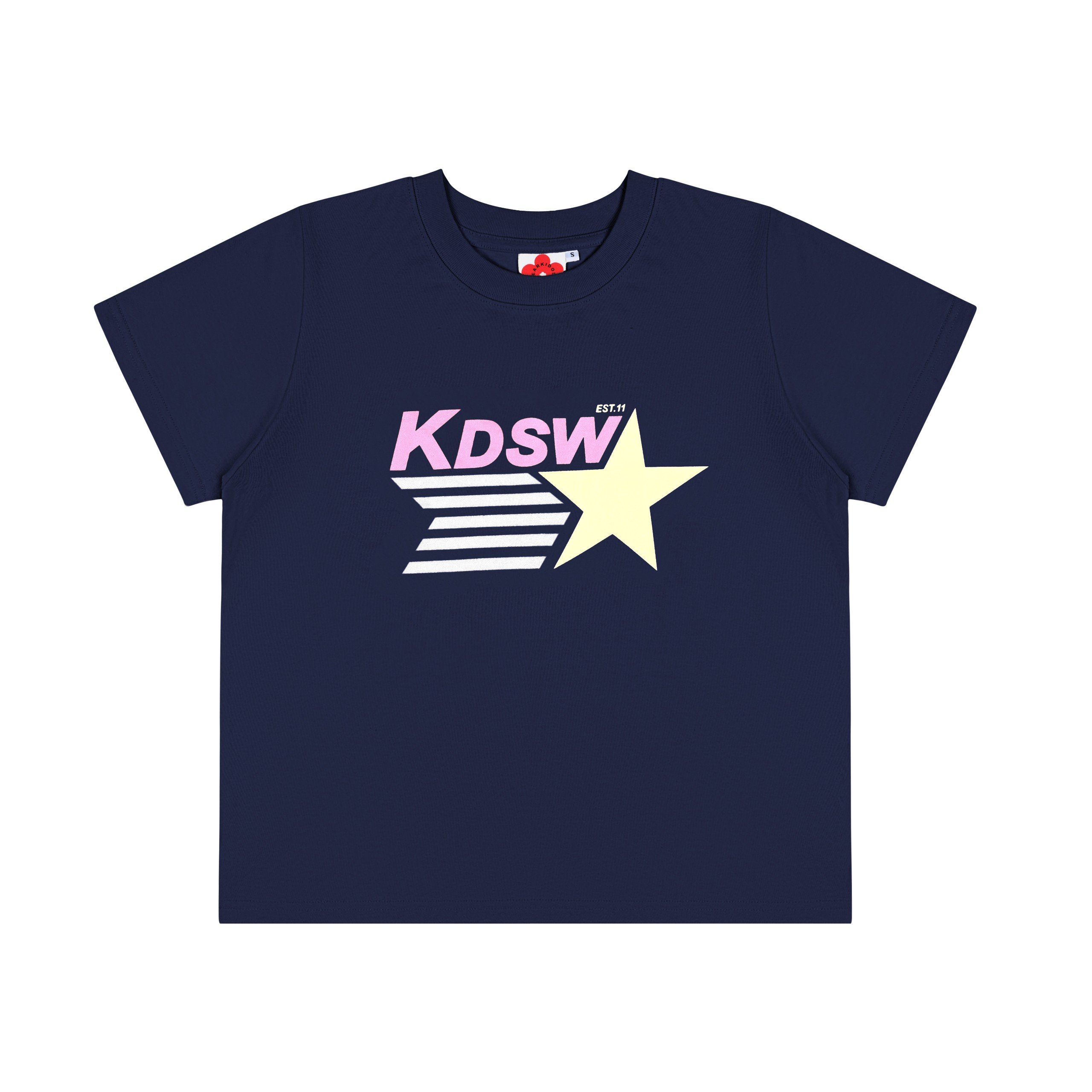 KIDO Áo thun tay ngắn cổ tròn FLAG TEE