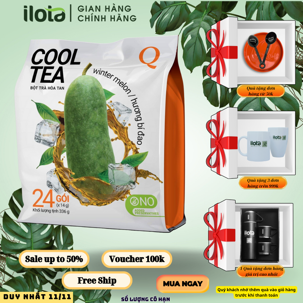 Trà bí đao hoà tan Trần Quang