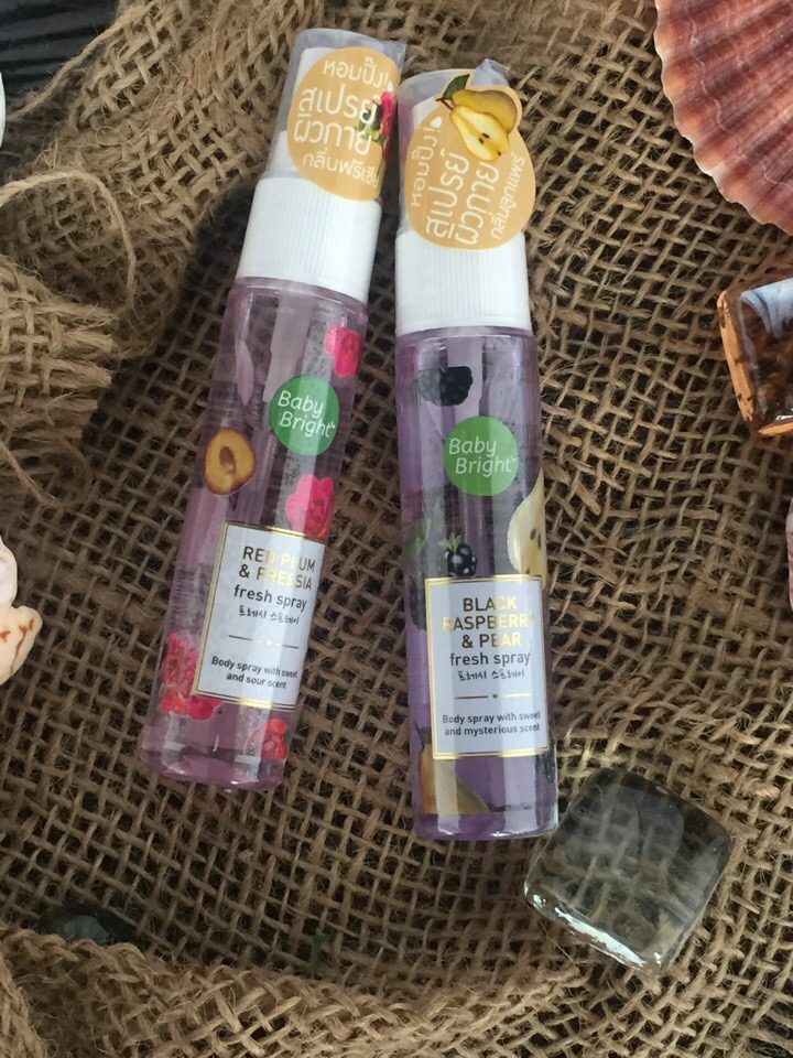 Xịt Thơm Baby Bright Body Mist So Cute Black Raspberry & Pear 20ml