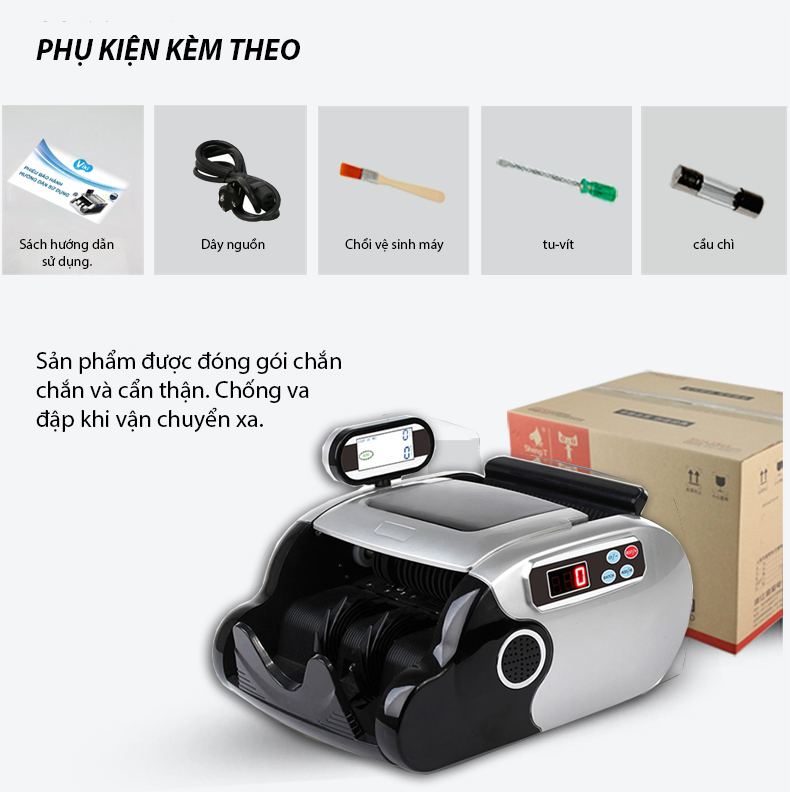 [HCM] Máy đếm tiền DOMENS DMS-303