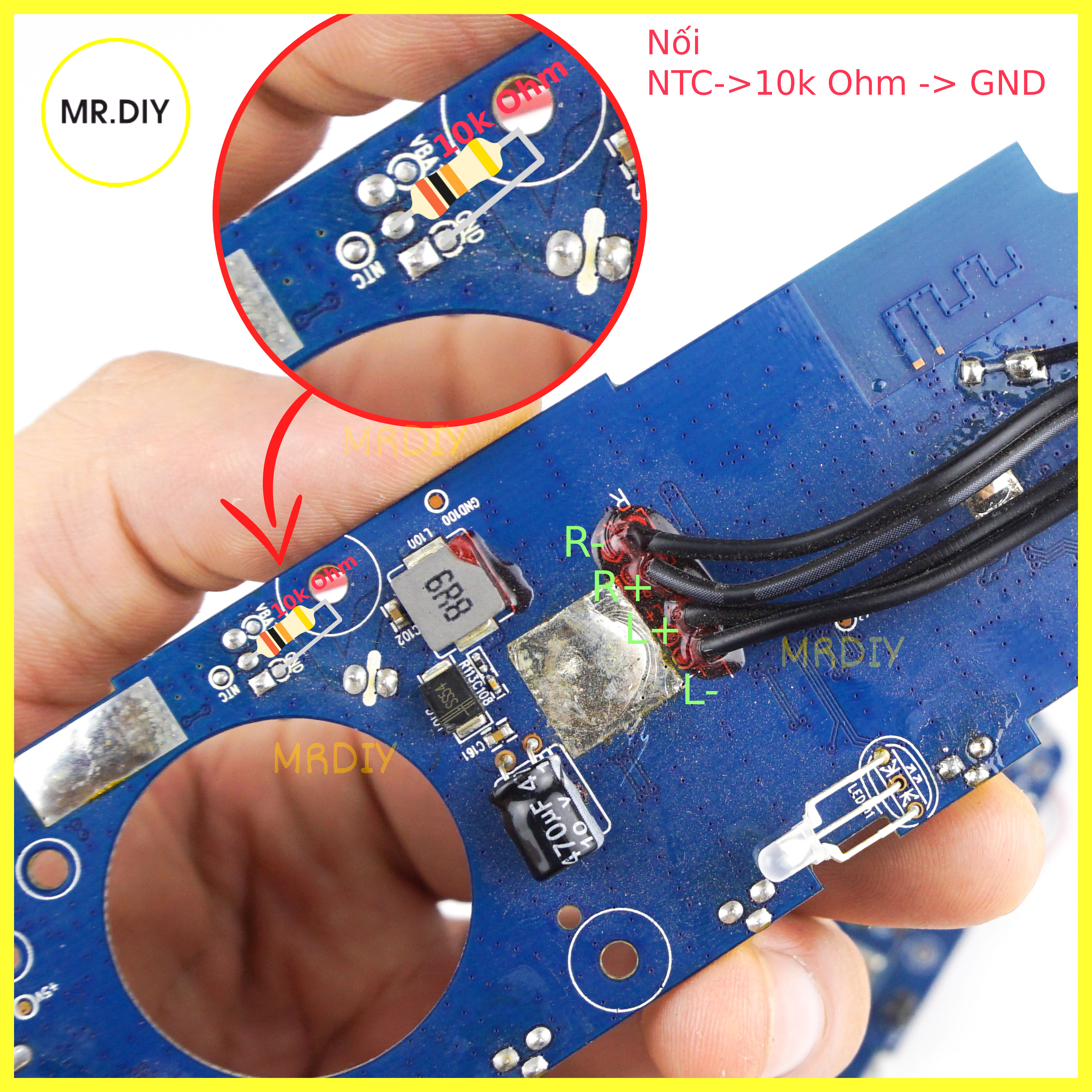 Combo chế loa mạch Anker Soundcore + 2 Loa 8w, DIY Loa Bluetooth
