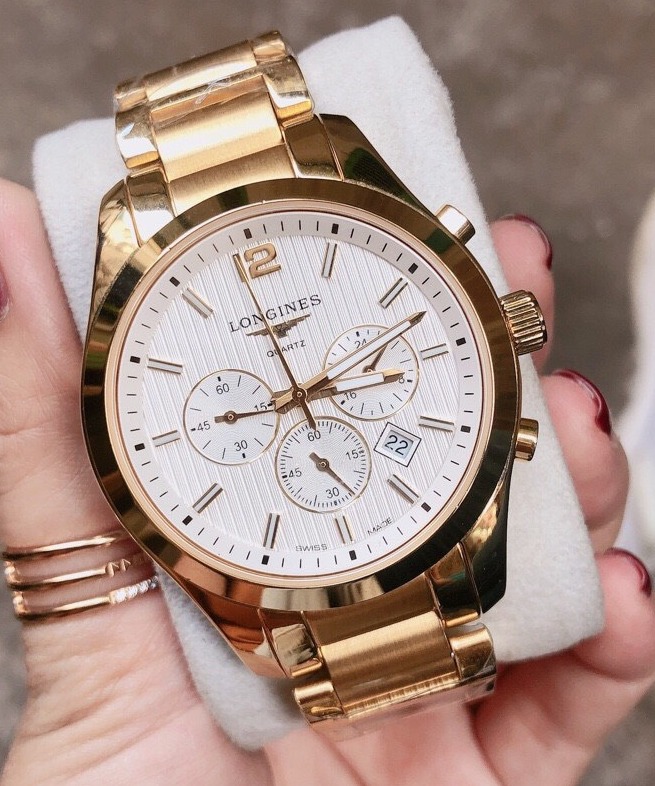 Đồng Hunan metal wire Longi LG02 size 42mm, watches men round dial waterproof, đồng watch men luxury