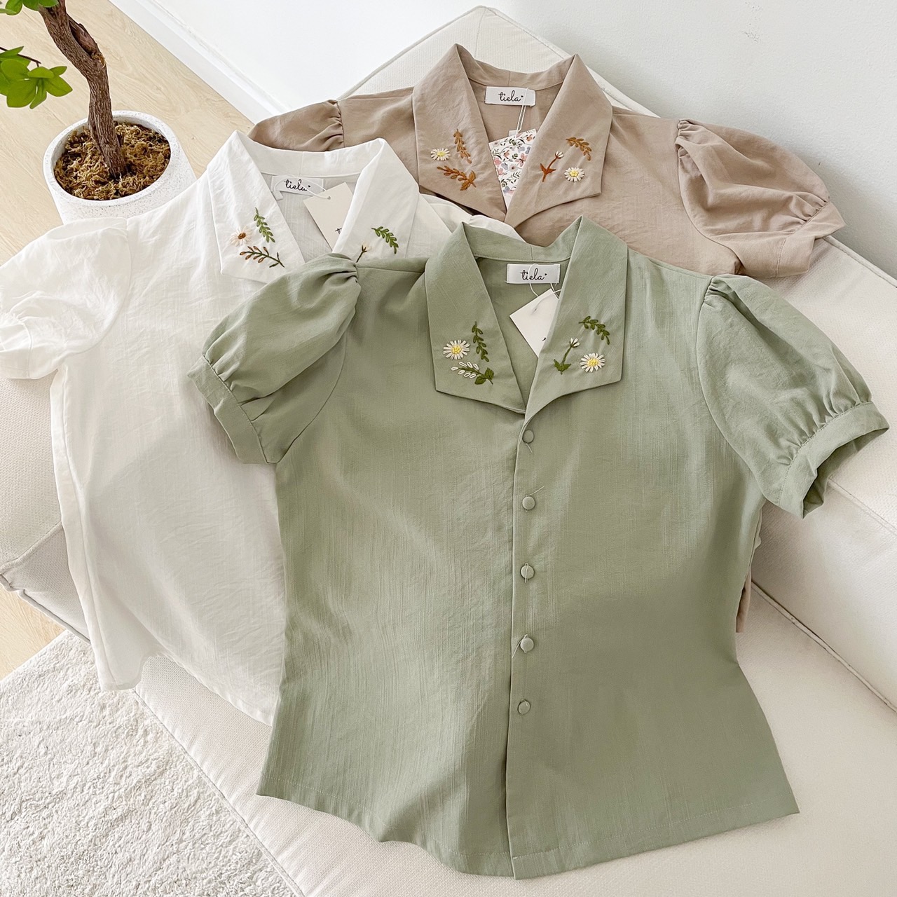 TIELA Áo-Manda Shirt