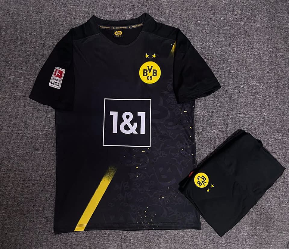 BỘ ĐỒ ĐÁ BANH Dortmund MỚI NHẤT 2020-2021