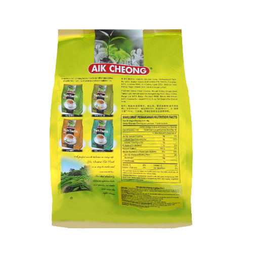 Trà sữa Aik Cheong TehTarik vị gừng bịch 600g