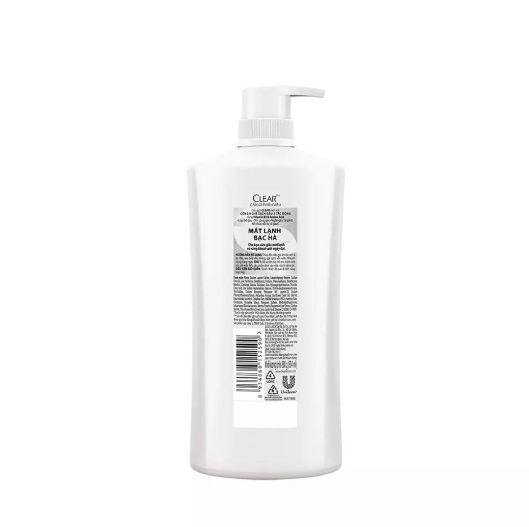 Combo 2 chai Clear Bạc Hà 880G