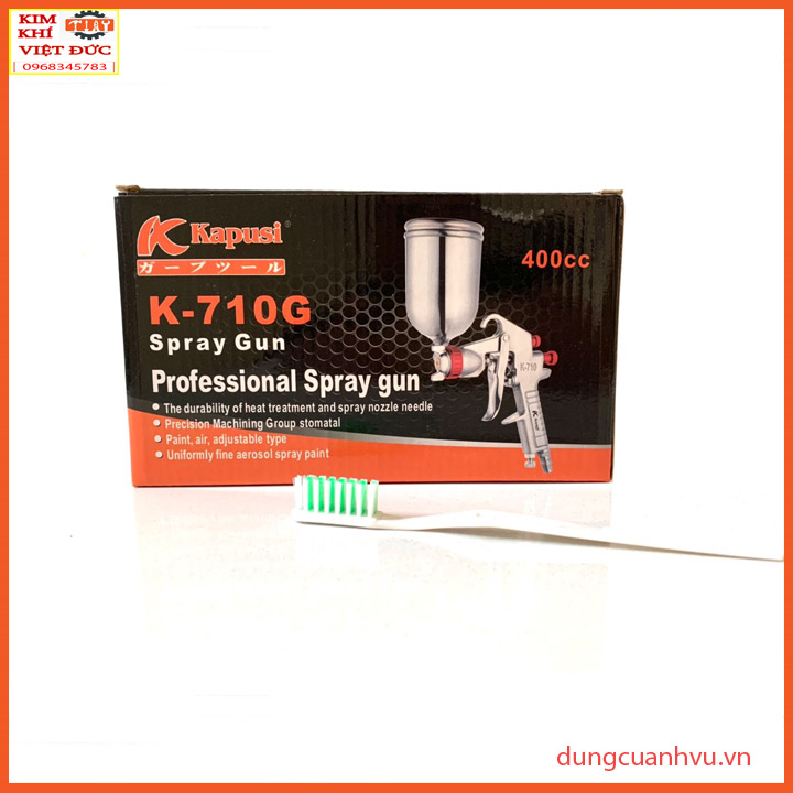 SÚNNG PHUN SƠN 400ML Kapusi K-710G