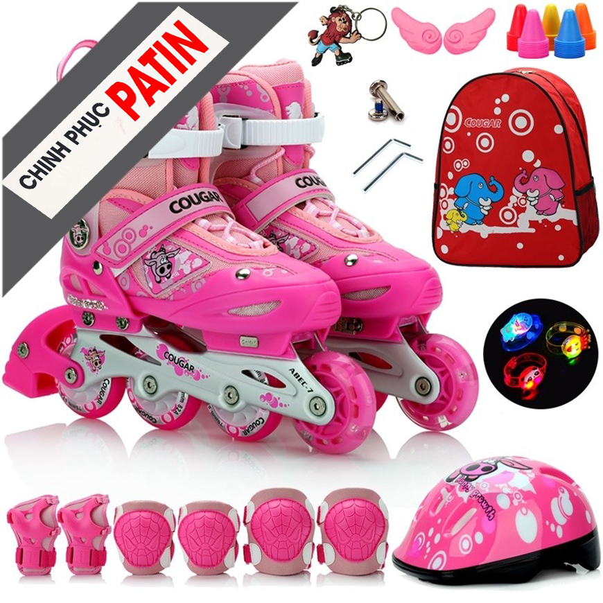 Giay Truot Patin,Giá Bán Giày Trượt Patin,Tim Mua Giay Truot Patin Có Bánh Xe Phát Sáng Và Tặng Kèm Đồ Bảo Hộ. Giày Trượt Patin Size S Đến L, Chất Lượng Tốt.