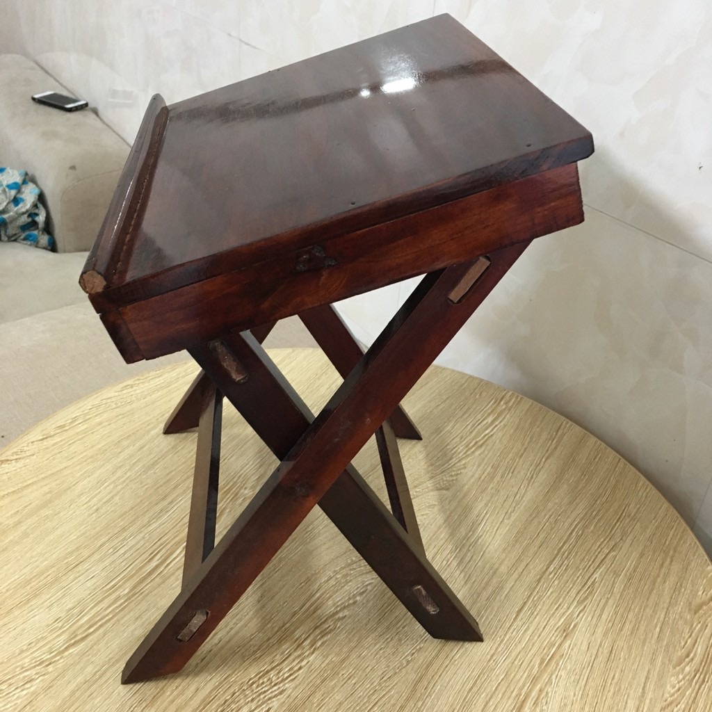 Bible Reading Shelf - Foldable Wooden Bookshelf