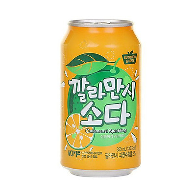 Nước soda SFC Hàn Quốc lon 350ml - 5 Vị