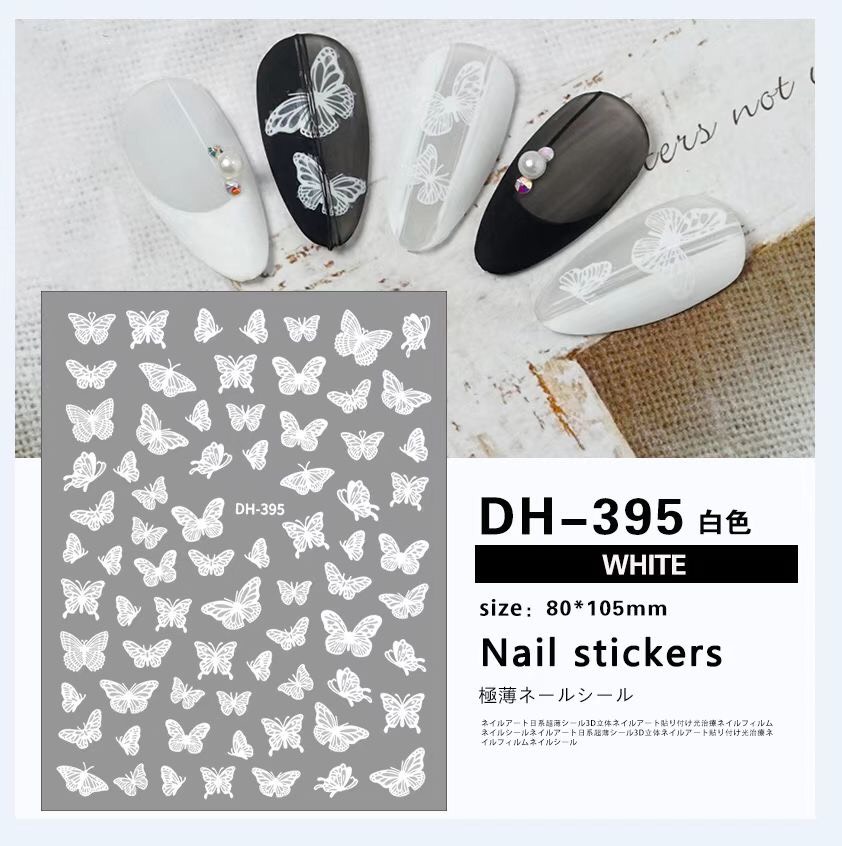 STICKER DÁN MÓNG CHỦ ĐỀ  BƯỚM 3