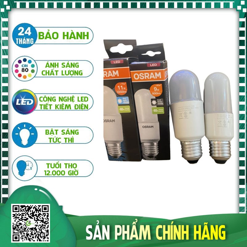 Bóng đèn stick osram 11w 6500k ánh sáng trắng