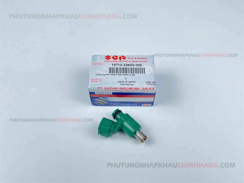Kim phun gsx 10 lỗ cho satria fi, raider fi chính hãng suzuki indo, béc phun xăng 15710-23k00-000