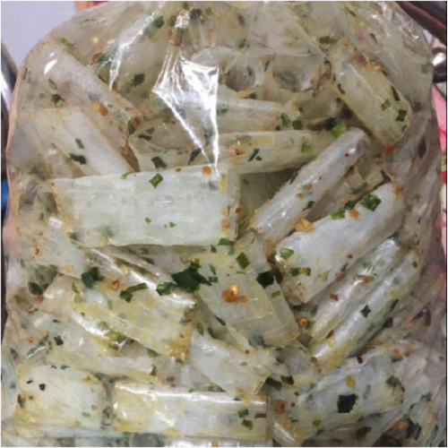 BÁNH TRÁNG CUỘN HÀNH XA TẾ CHAY  1Kg - ĂN VẶT