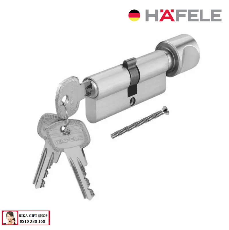 Ruột khóa 1 đầu chìa, 1 đầu vặn Hafele