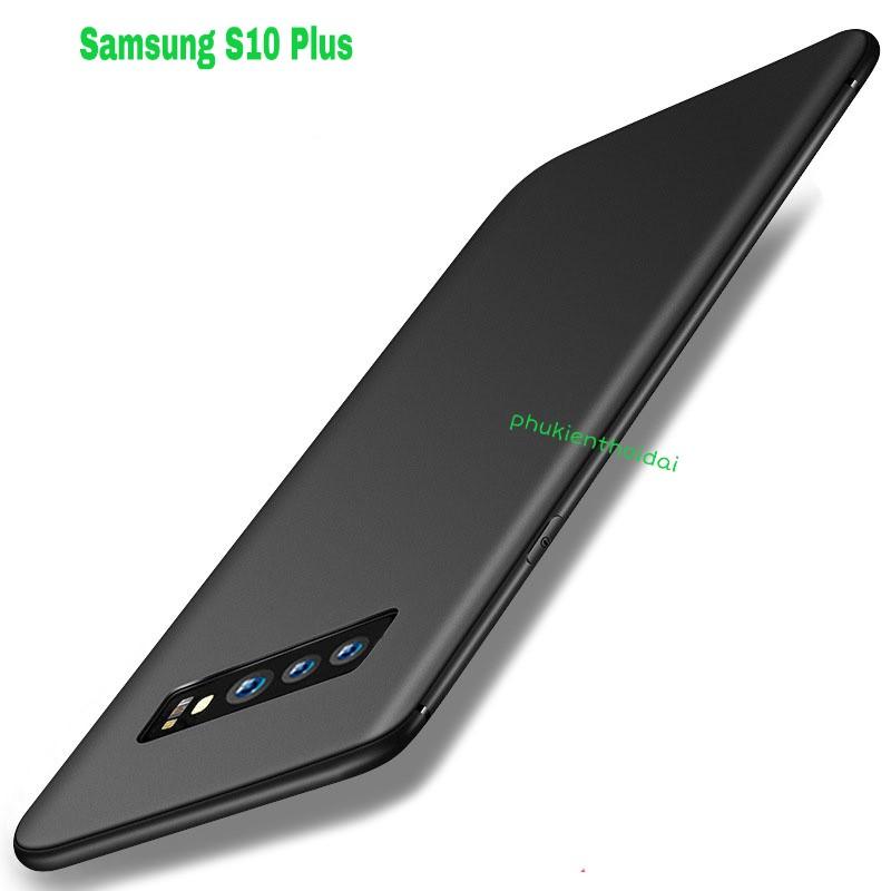 Ốp lưng Samsung S10 Plus dẻo siêu mỏng ôm khít máy cao cấp