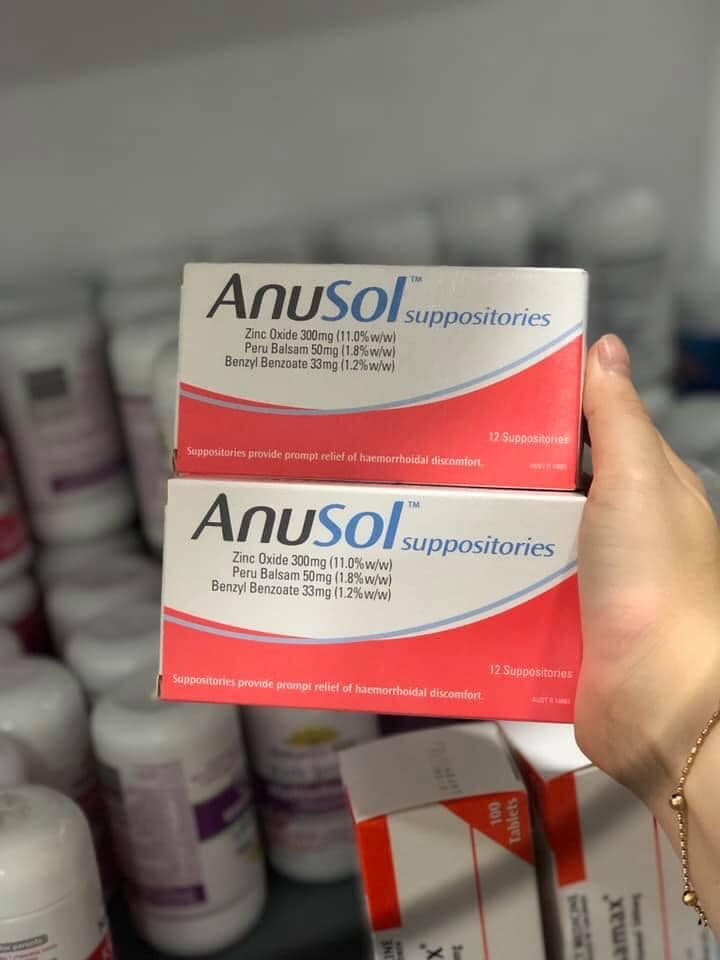 Hộp Đặt Trĩ Úc Anusol