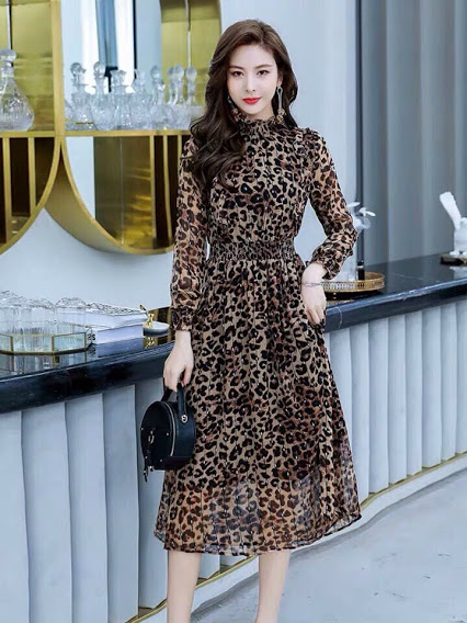 [HCM]ĐẦM XÒE DA BEO TAY DÀI