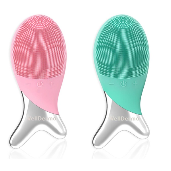 [HCM]Máy rửa mặt massage WellDerma CLEANSING FISH Hàn Quốc