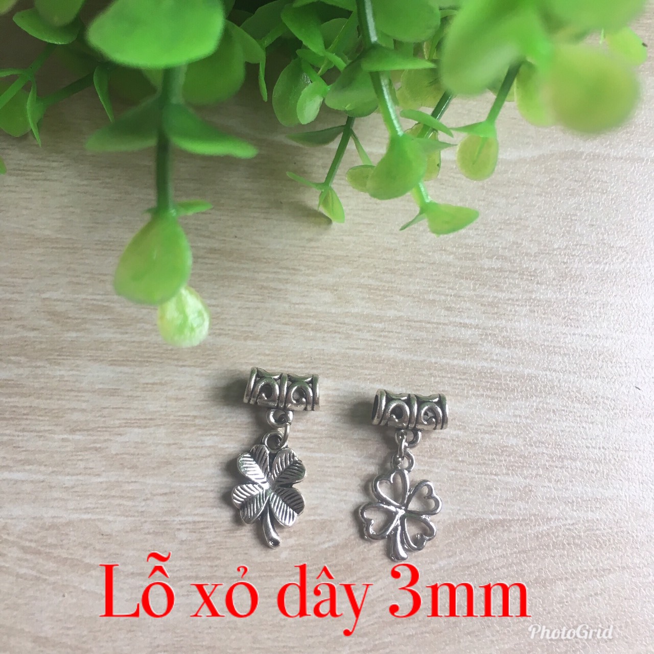 🍀🌺 1 charm cỏ 3 lá 4 lá may mắn bình an 🍀🌺