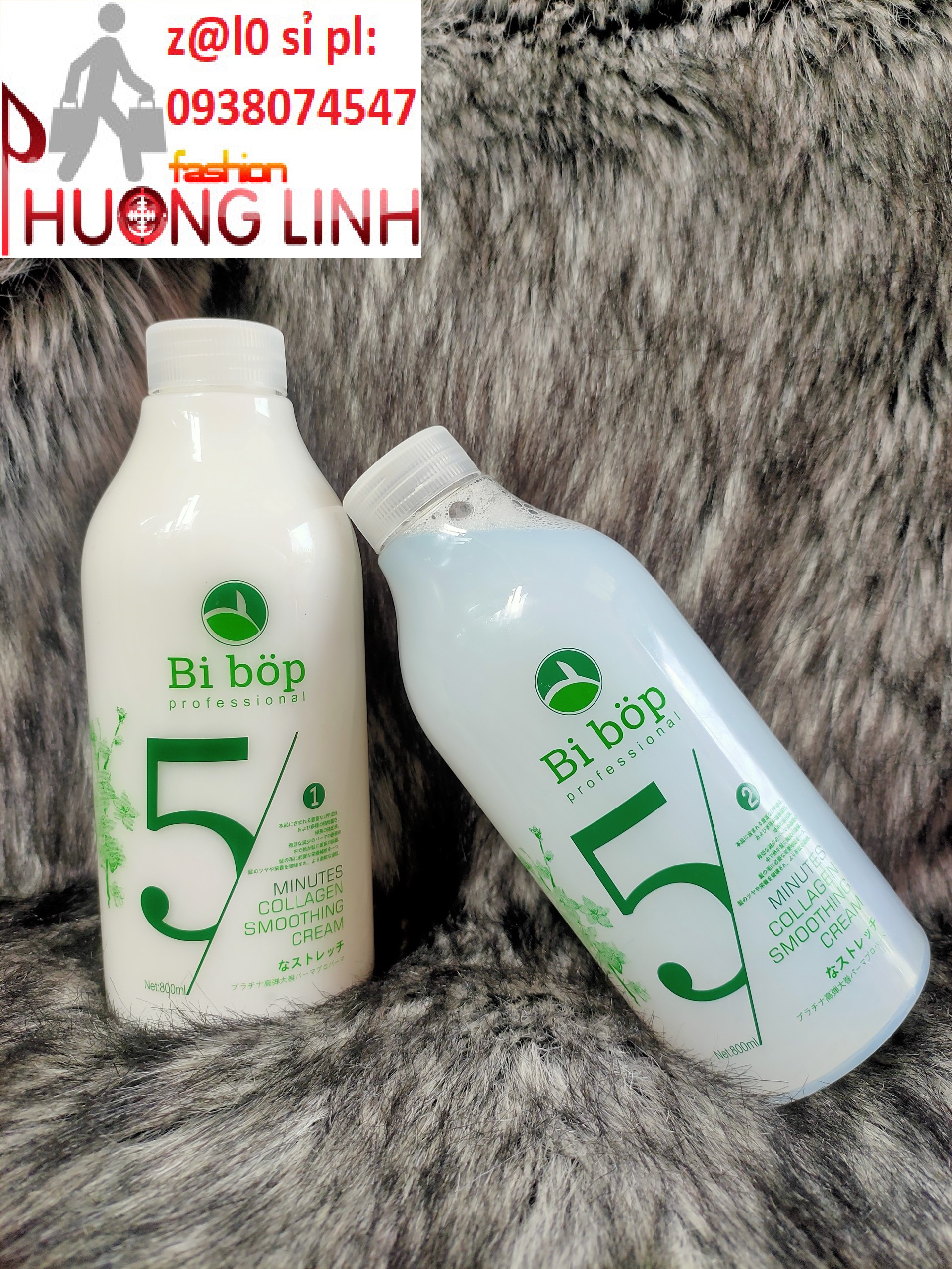 Uốn lạnh Bibop 800ml dạng kem