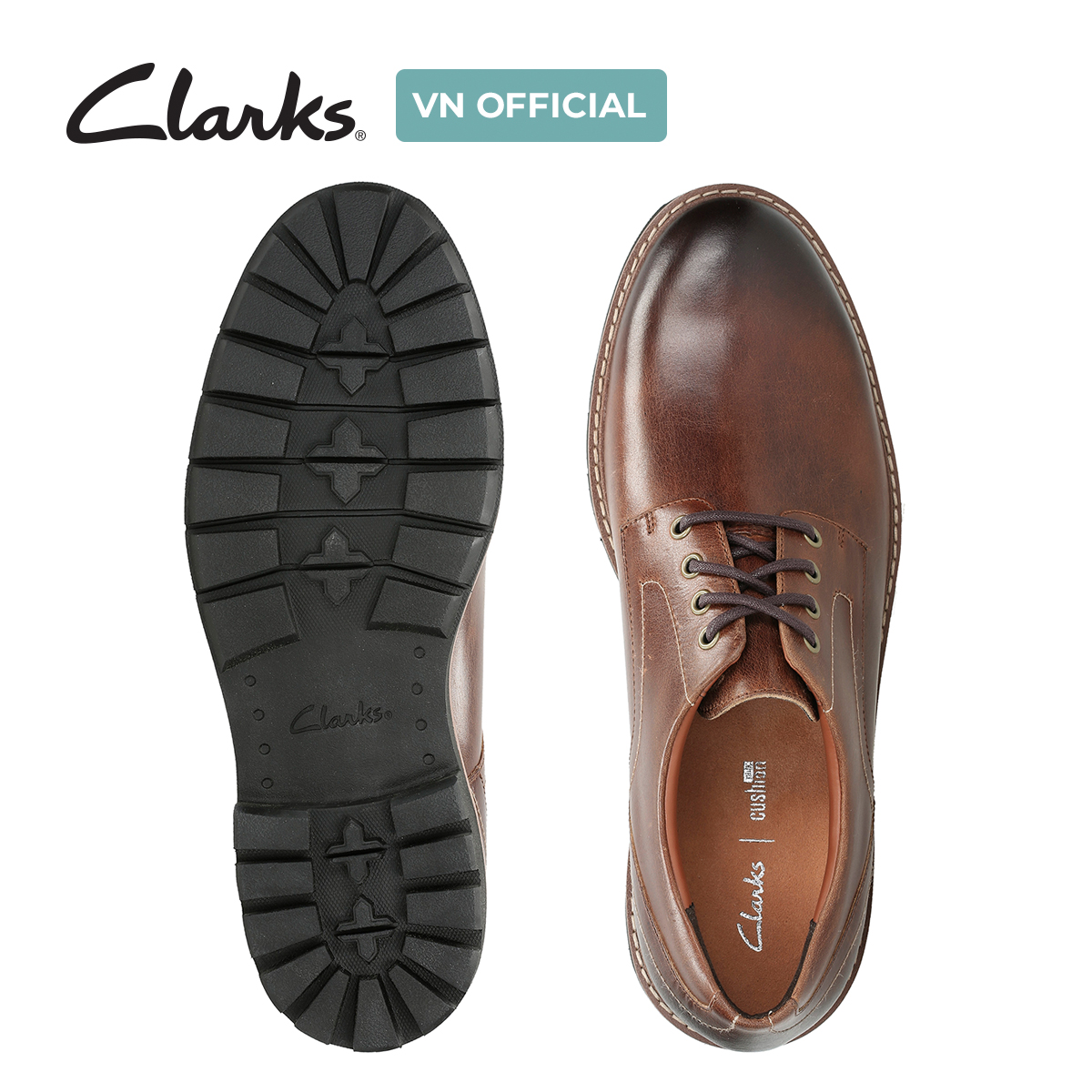 Giày Tây Da Nam Clarks - Batcombe Hall
