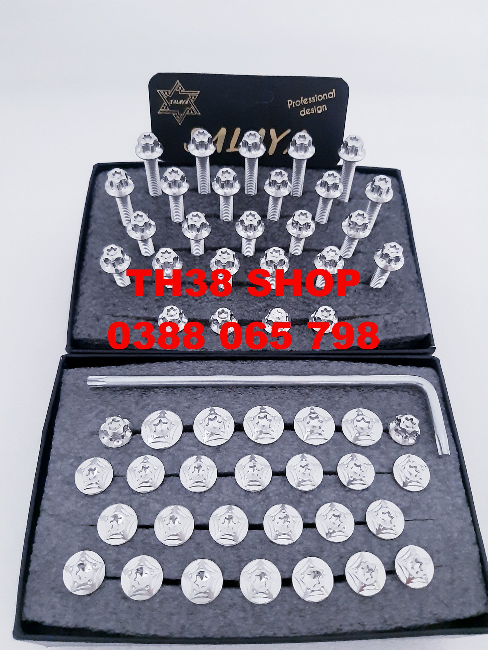 ốc áo và lốc máy salaya ex 135 5 số [combo]