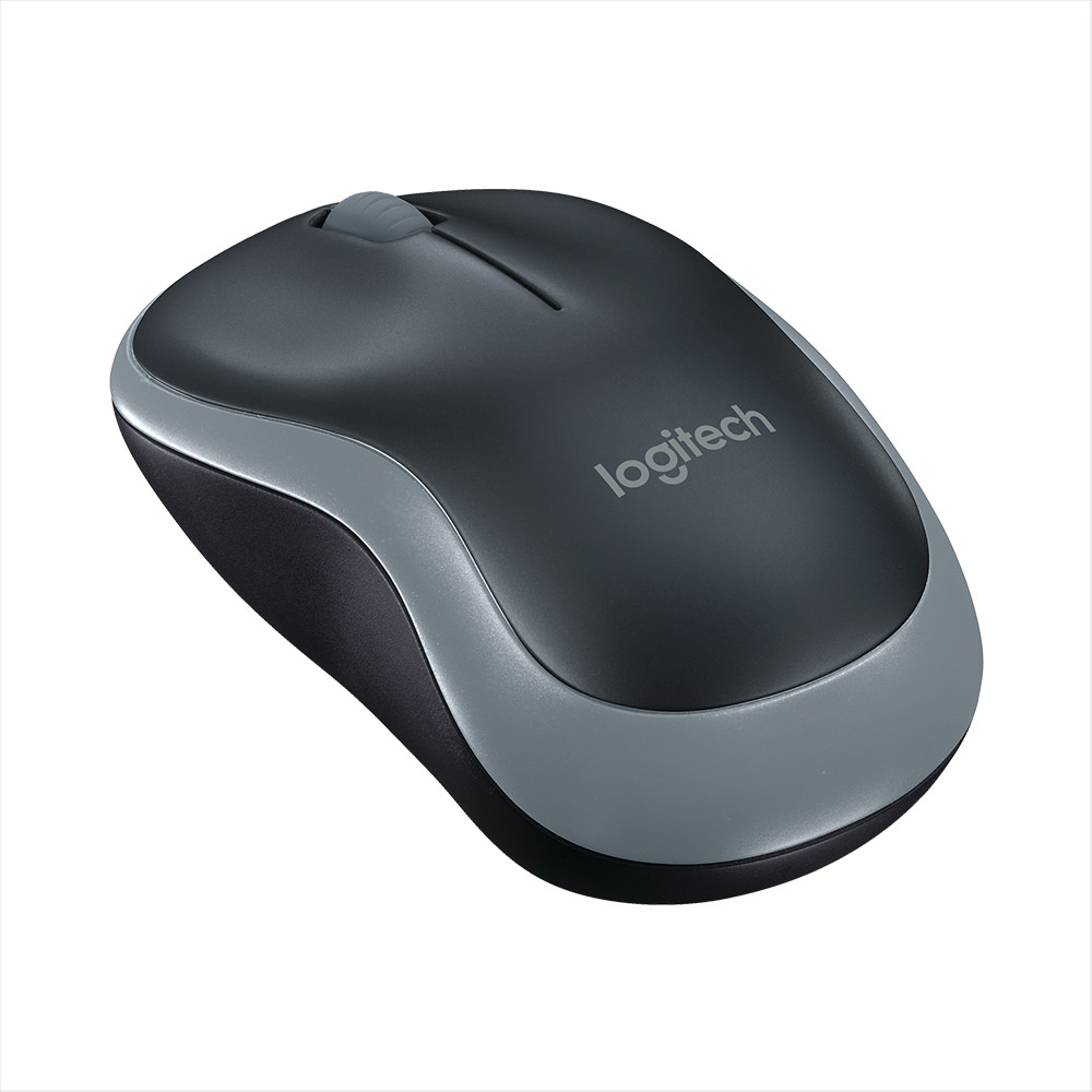 Wireless Computer Mouse Logitech M185 (Gray) -  Warranty 36 months