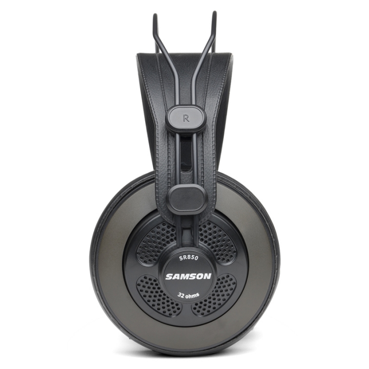 Samson SR850 Semi-Open Headphones Back Studio Reference.