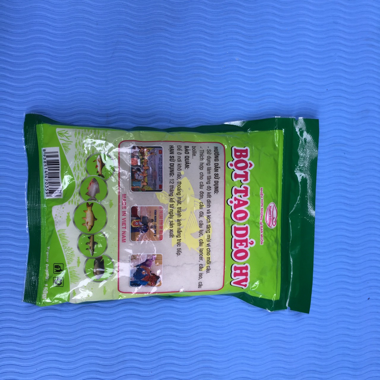 Bột Tạo Dẻo cho Mồi Câu Cá ( Mồi câu Hùng Vương ) gói 150g