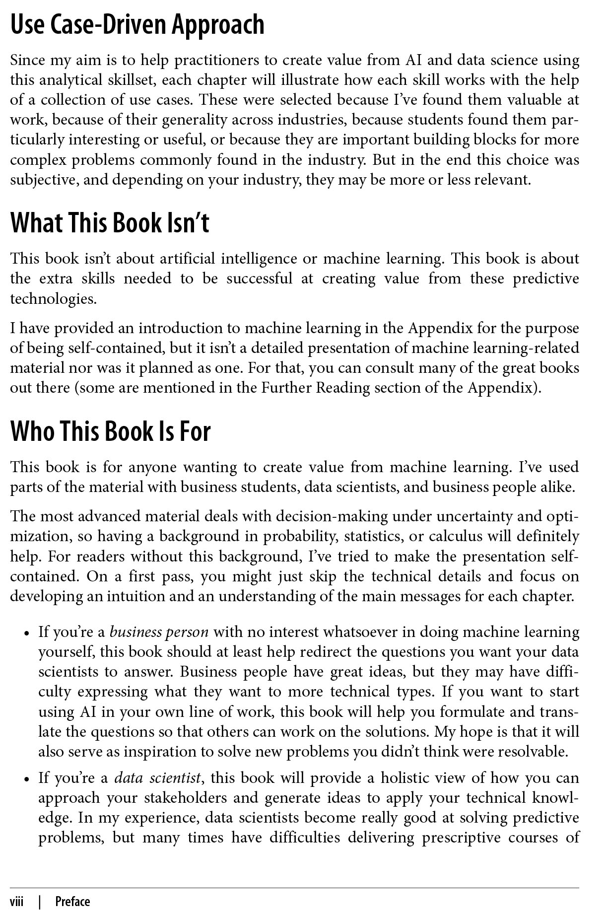 Analytical Skills for AI and Data Science