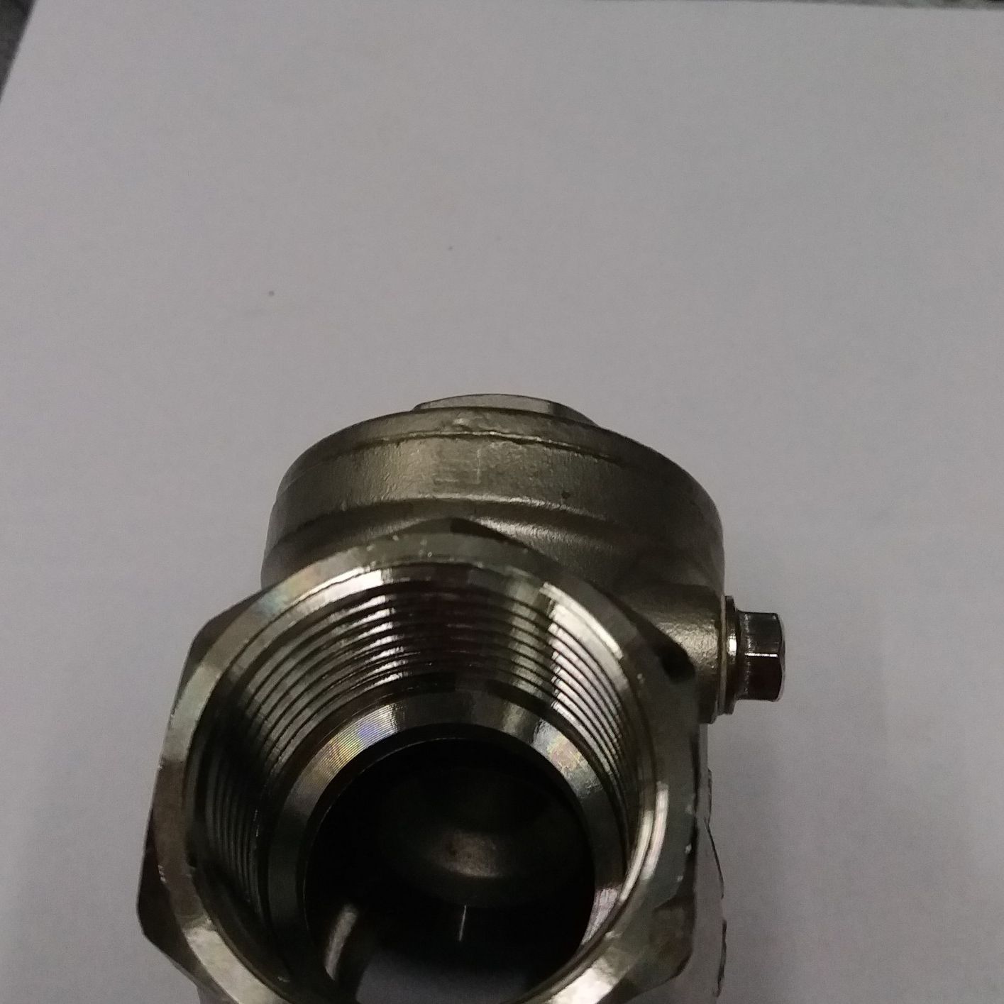 Van 1 chiều lá lật INOX 304 ren 34mm TAIWAN (Hàng loại 1)