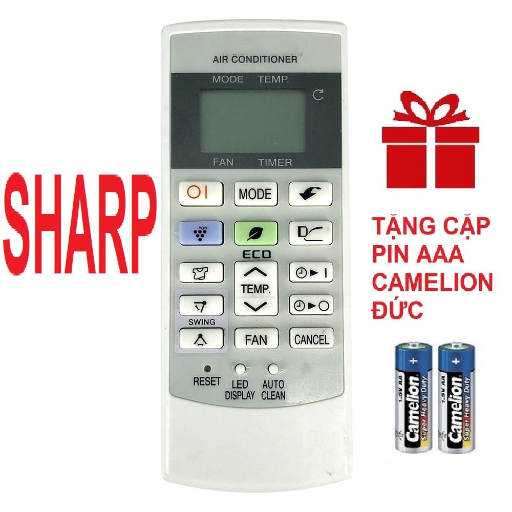 Remote máy lạnh sharp inverter crmc-a876kbez - điều khiển điều hòa sharp