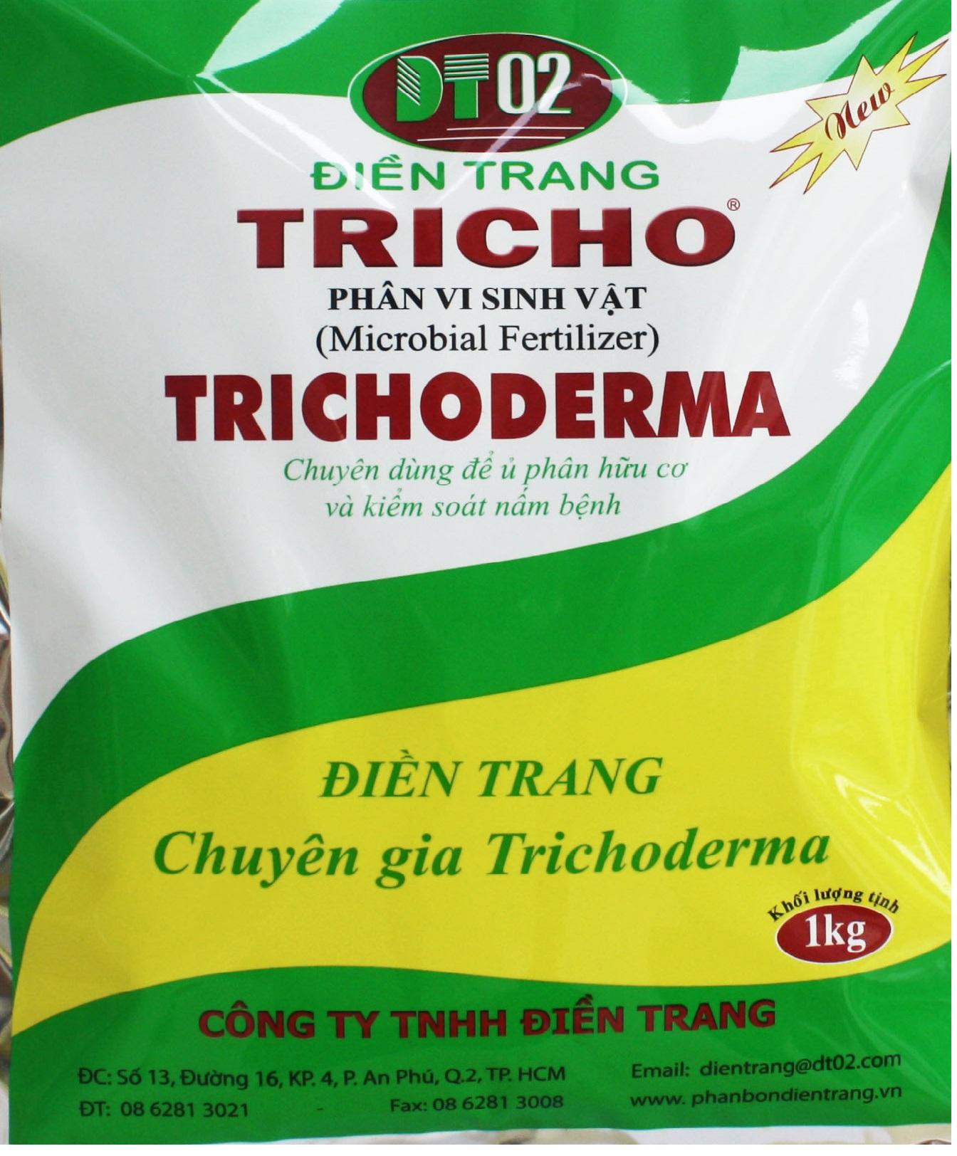 Trichoderma Điền Trang 1kg chuyên dùng ủ phân bón hữu cơ phân bón Bình Tiên