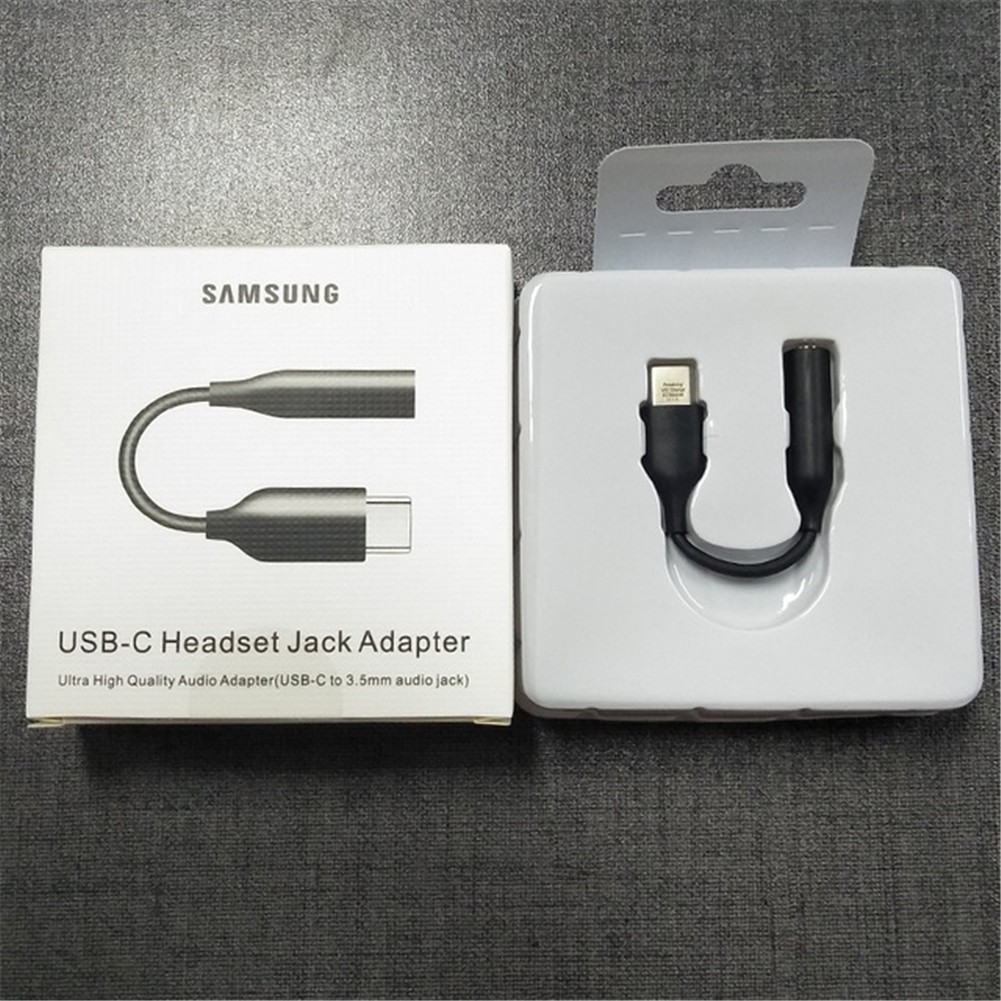 Cáp Chuyển Đổi Samsung Type C to Jack 3.5mm (Usb-C to 3.5mm Audio Jack) - Hàng Nhập Khẩu