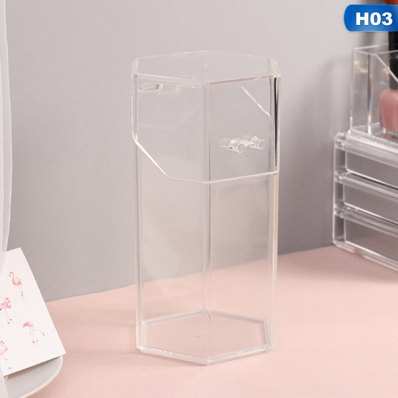 Hộp đựng cọ trang điểm lục giác