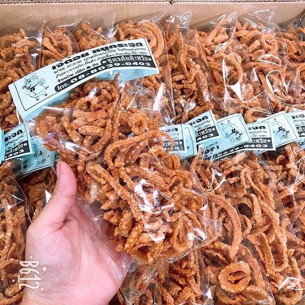 Da heo sấy giòn Thái Lan