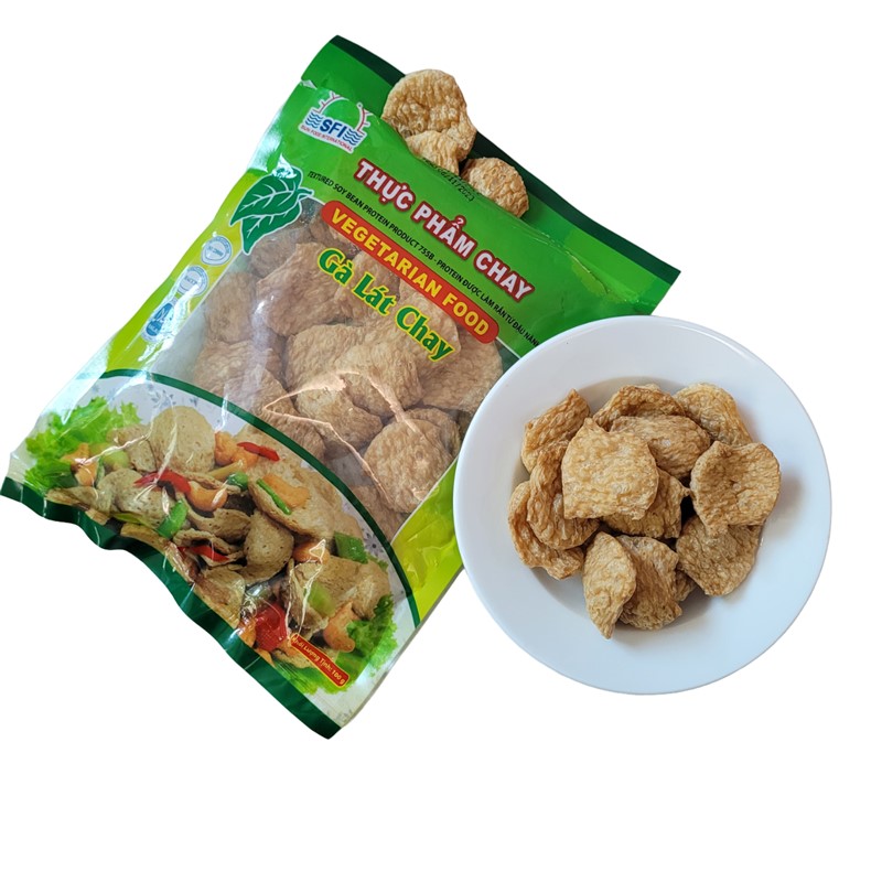 Túi 100gr Gà lát chay thực phẩm chay từ đậu nành