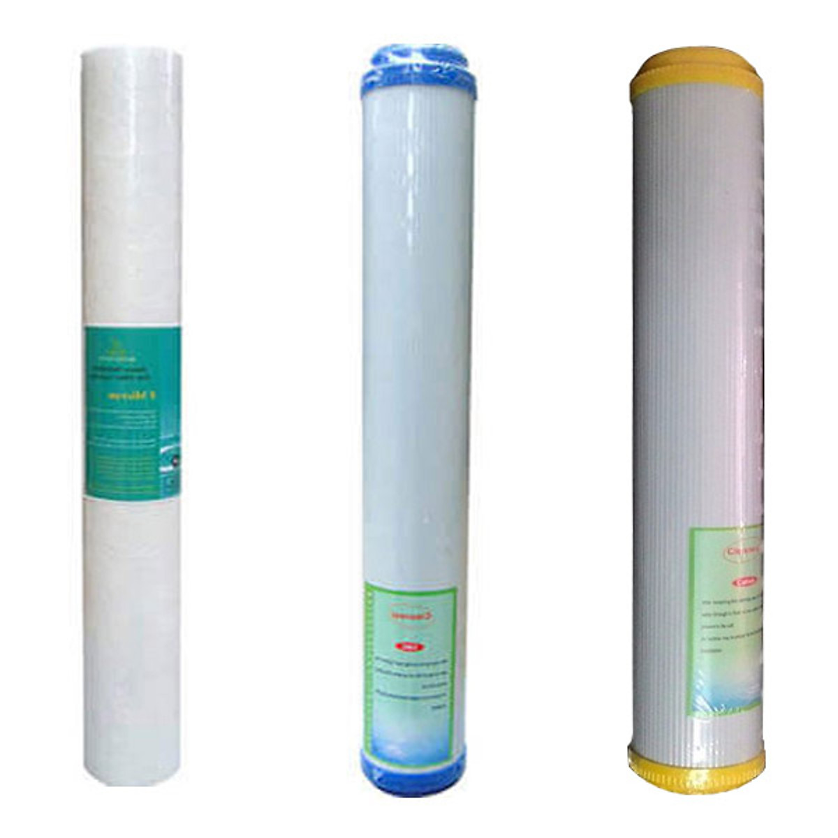 Bộ lõi lọc 1,2,3 cho cốc 20inch