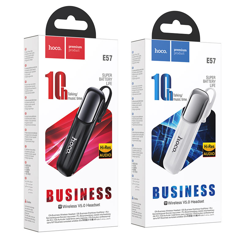 Tai nghe bluetooth Hoco E57 Essential V5.0 Dùng liên tục 10H (Màu ngẫu nhiên) - Phụ Kiện 1986