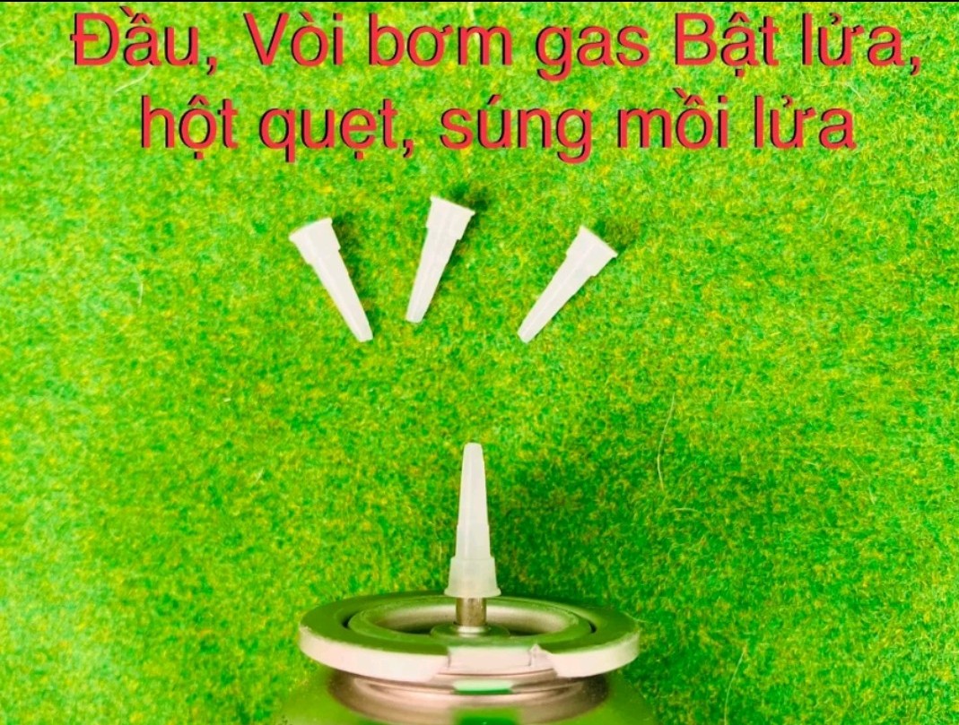 10 Đầu chuyển đổi bơm gas bật lửa bằng bình gas du lịch